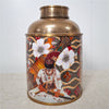 Danny's Fine Porcelain Porcelain Round Jar Portrait V with Bronze Ormolu – B793 - CLOSEOUT