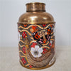 Danny's Fine Porcelain Porcelain Round Jar Portrait V with Bronze Ormolu – B793 - CLOSEOUT