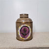 Danny's Fine Porcelain Porcelain Round Jar Constellation [Le] with Bronze Ormolu – B793 - CLOSEOUT