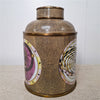 Danny's Fine Porcelain Porcelain Round Jar Constellation [Le] with Bronze Ormolu – B793 - CLOSEOUT