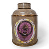 Danny's Fine Porcelain Porcelain Round Jar Constellation [Le] with Bronze Ormolu – B793 - CLOSEOUT