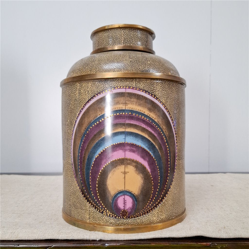 Danny's Fine Porcelain Porcelain and Bronze Ormolu Jar Constellation [Le] – B793 - CLOSEOUT