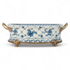 Danny's Fine Porcelain Oval Basin with Bronze Ormolu - Trellis Bloom