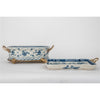 Danny's Fine Porcelain Oval Basin with Bronze Ormolu - Trellis Bloom
