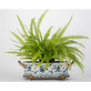 Danny's Fine Porcelain Oval Basin with Bronze Ormolu - Trellis Bloom