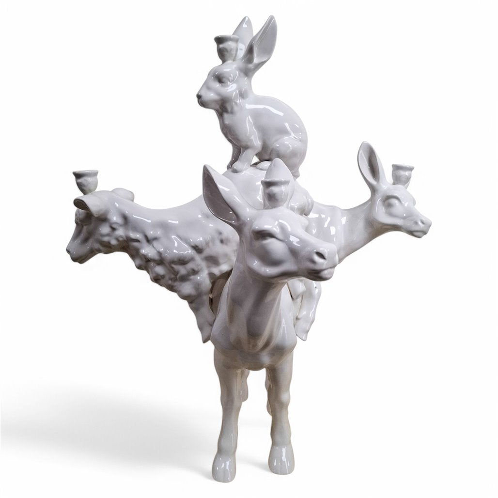 Danny's Fine Porcelain Porcelain Deer Figurine - CLOSEOUT
