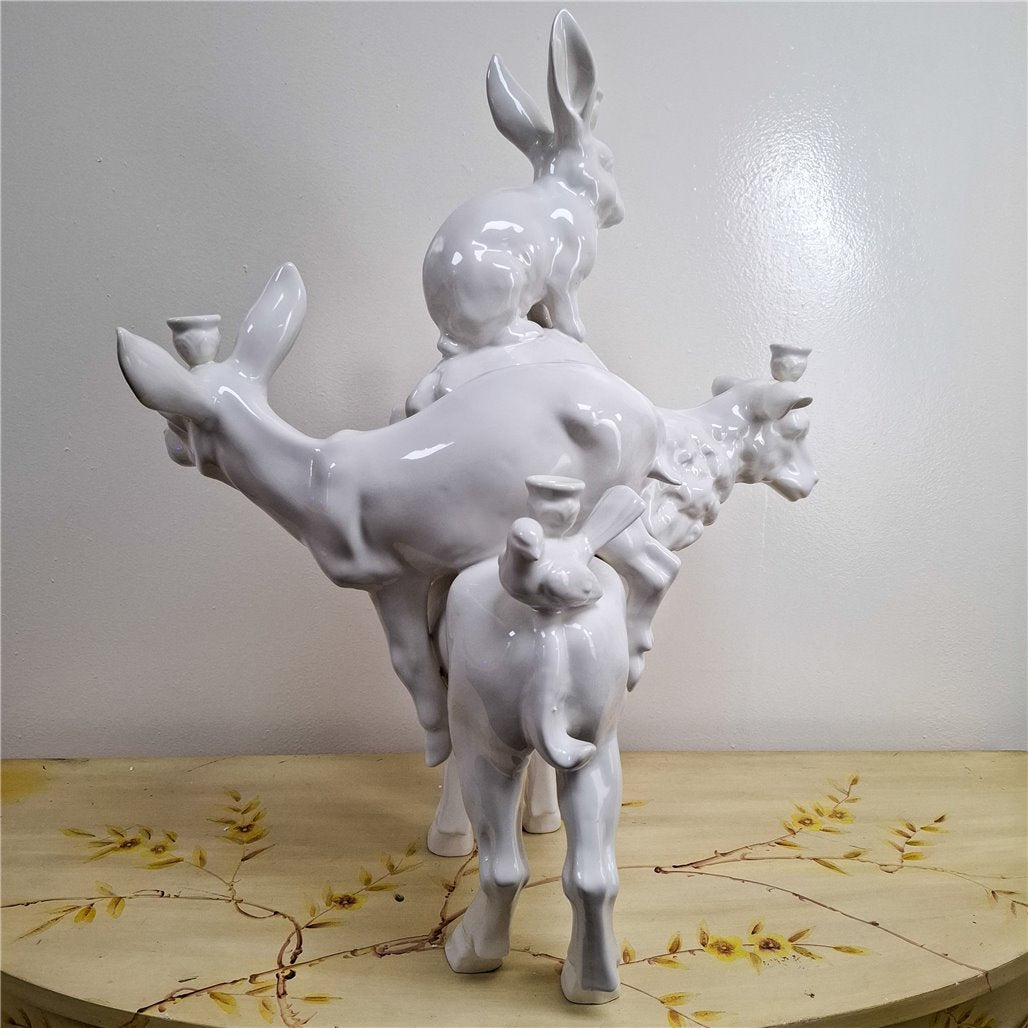 Danny's Fine Porcelain Porcelain Deer Figurine - CLOSEOUT
