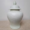 Danny's Fine Porcelain Porcelain Fish Scale Temple Jar - CLOSEOUT