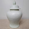 Danny's Fine Porcelain Porcelain Fish Scale Temple Jar - CLOSEOUT