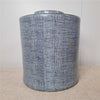 Danny's Fine Porcelain Gray Linen Texture Planter - CLOSEOUT