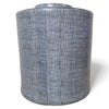 Danny's Fine Porcelain Gray Linen Texture Planter - CLOSEOUT