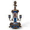 Danny's Fine Porcelain Blue Porcelain Ormolu Candelabra - CLOSEOUT