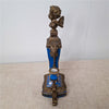 Danny's Fine Porcelain Blue Porcelain Ormolu Candelabra - CLOSEOUT