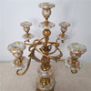 Danny's Fine Porcelain Bronze Ormolu Five Arm Candelabra - CLOSEOUT