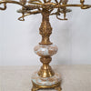 Danny's Fine Porcelain Bronze Ormolu Five Arm Candelabra - CLOSEOUT