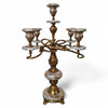 Danny's Fine Porcelain Bronze Ormolu Five Arm Candelabra - CLOSEOUT