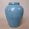 Danny's Fine Porcelain Blue Crackle Porcelain Jar - CLOSEOUT