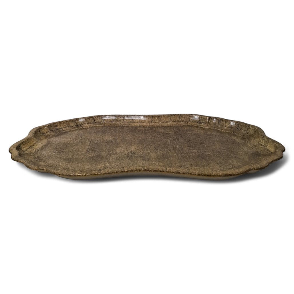 Danny's Fine Porcelain Antique Bronze Decorative Tray - CLOSEOUT