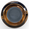 Danny's Fine Porcelain Black Gold Covered Jar - CLOSEOUT