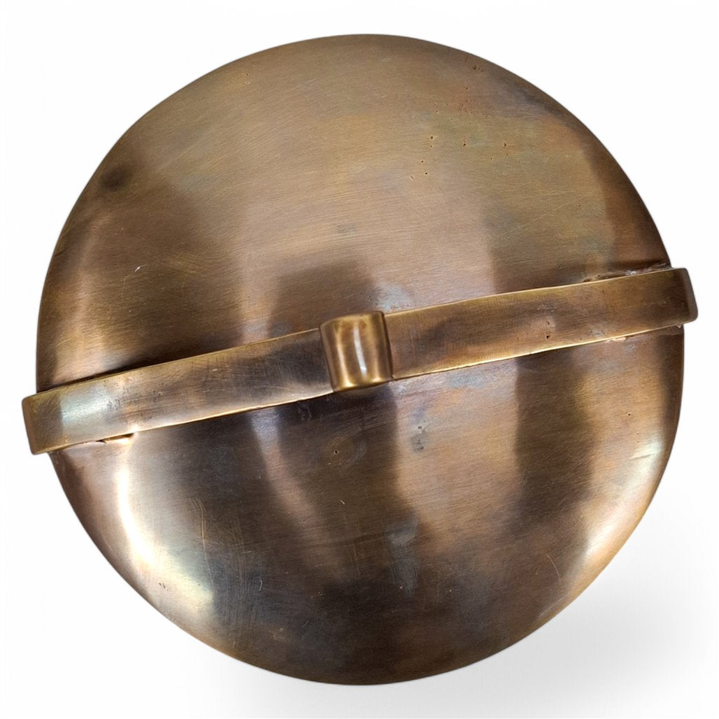 Danny's Fine Porcelain Black Gold Covered Jar - CLOSEOUT