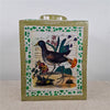Danny's Fine Porcelain Bird Garden Square Covered Box - CLOSEOUT