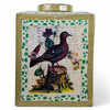 Danny's Fine Porcelain Bird Garden Square Covered Box - CLOSEOUT