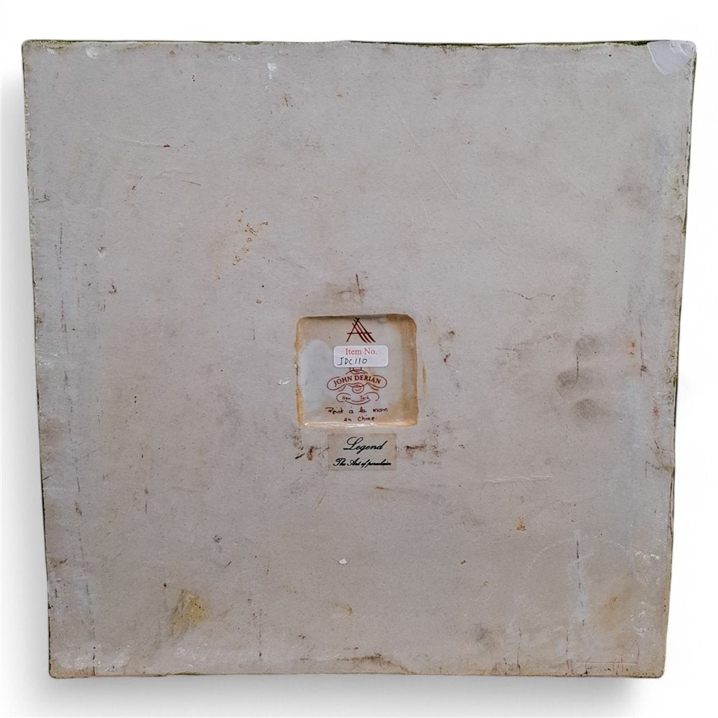 Danny's Fine Porcelain Bird Garden Square Covered Box - CLOSEOUT