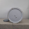 Danny's Fine Porcelain Blue Linen Garden Stool - CLOSEOUT