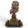 Danny's Fine Porcelain Bronze Ormolu Lion Lamp Base - CLOSEOUT