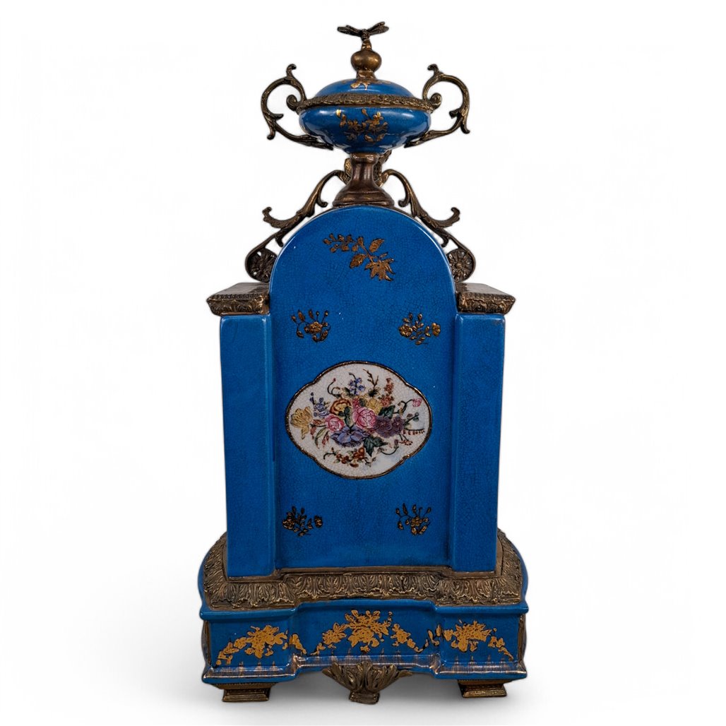 Danny's Fine Porcelain Decorative Mantel Clock - CLOSEOUT