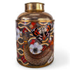 Danny's Fine Porcelain Porcelain Round Jar Portrait V with Bronze Ormolu – B793 - CLOSEOUT