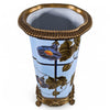 Danny's Fine Porcelain Porcelain Vase with Bronze Ormolu - CLOSEOUT