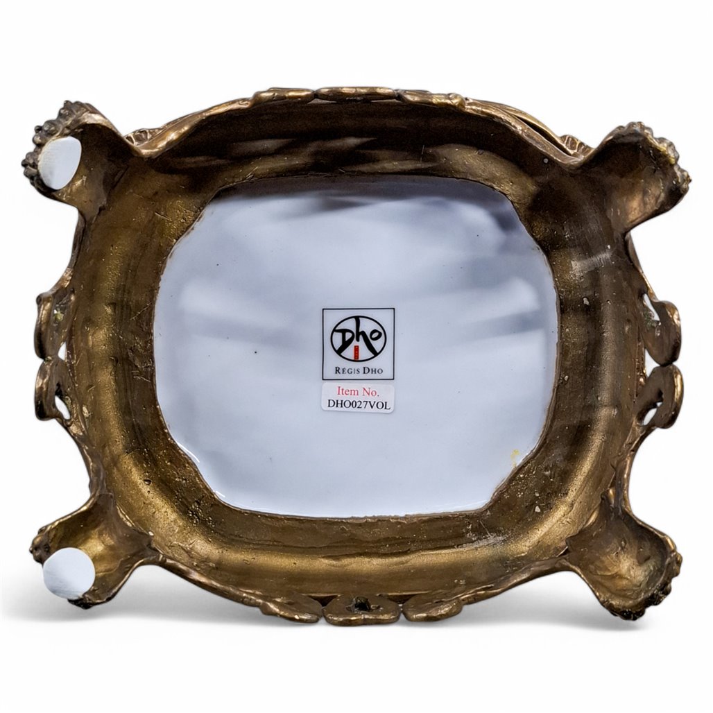 Danny's Fine Porcelain Porcelain Vase with Bronze Ormolu - CLOSEOUT