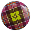 Danny's Fine Porcelain Plaid Porcelain Garden Stool - CLOSEOUT