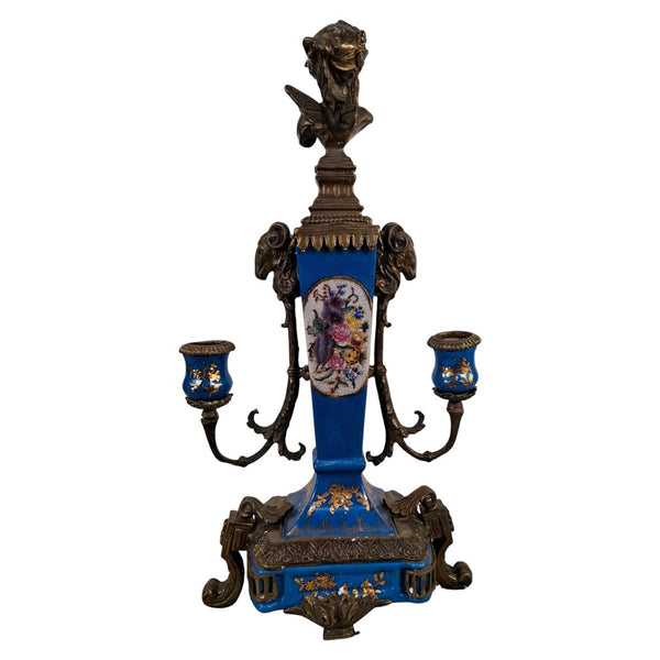 Danny's Fine Porcelain Bronze Ormolu Lion Lamp Base - CLOSEOUT