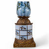 Danny's Fine Porcelain Porcelain Candle Holder with Bronze Ormolu - CLOSEOUT