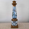 Danny's Fine Porcelain Porcelain Candle Holder with Bronze Ormolu - CLOSEOUT