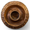 Danny's Fine Porcelain Porcelain Candle Holder with Bronze Ormolu - CLOSEOUT