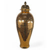 Danny's Fine Porcelain Gold Mesh Lidded Jar - CLOSEOUT