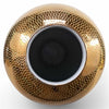 Danny's Fine Porcelain Gold Mesh Lidded Jar - CLOSEOUT