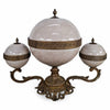 Danny's Fine Porcelain Blanc Chic Covered Trophy Centerpiece - CLOSEOUT