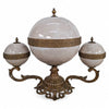 Danny's Fine Porcelain Blanc Chic Covered Trophy Centerpiece - CLOSEOUT
