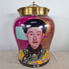 Danny's Fine Porcelain Decorative Portrait Covered Jar - CLOSEOUT