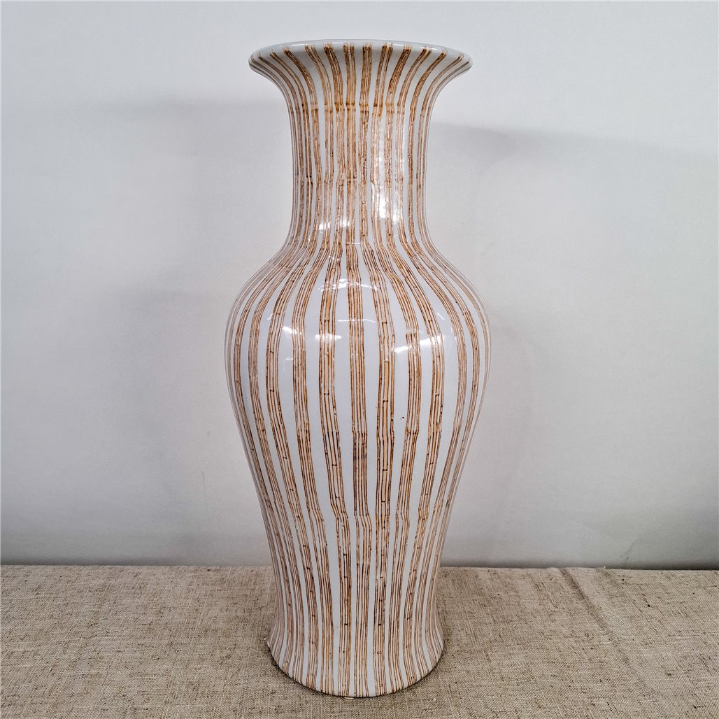 Danny's Fine Porcelain Gold Blossom Porcelain Vase - CLOSEOUT