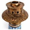 Danny's Fine Porcelain Porcelain Candle Holder with Bronze Ormolu - CLOSEOUT