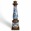 Danny's Fine Porcelain Porcelain Candle Holder with Bronze Ormolu - CLOSEOUT
