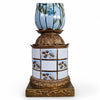 Danny's Fine Porcelain Porcelain Candle Holder with Bronze Ormolu - CLOSEOUT