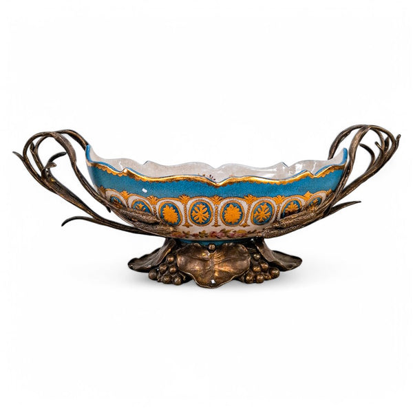 Danny's Fine Porcelain Ormolu Center Bowl - CLOSEOUT