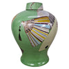 Danny's Fine Porcelain Fan Porcelain Jar - CLOSEOUT