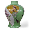 Danny's Fine Porcelain Fan Porcelain Jar - CLOSEOUT